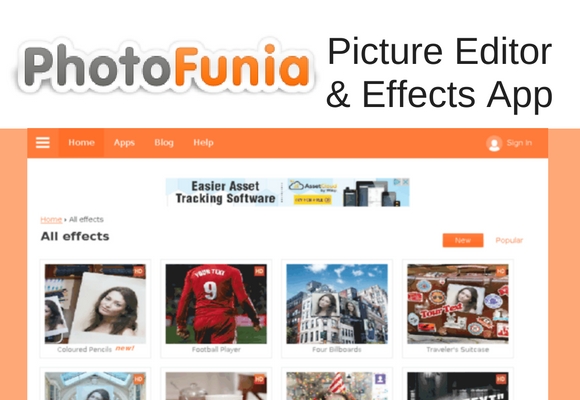 Edit Your Images and then make very cool, fun and memorable pictures, collages & more using the PhotoFunia App